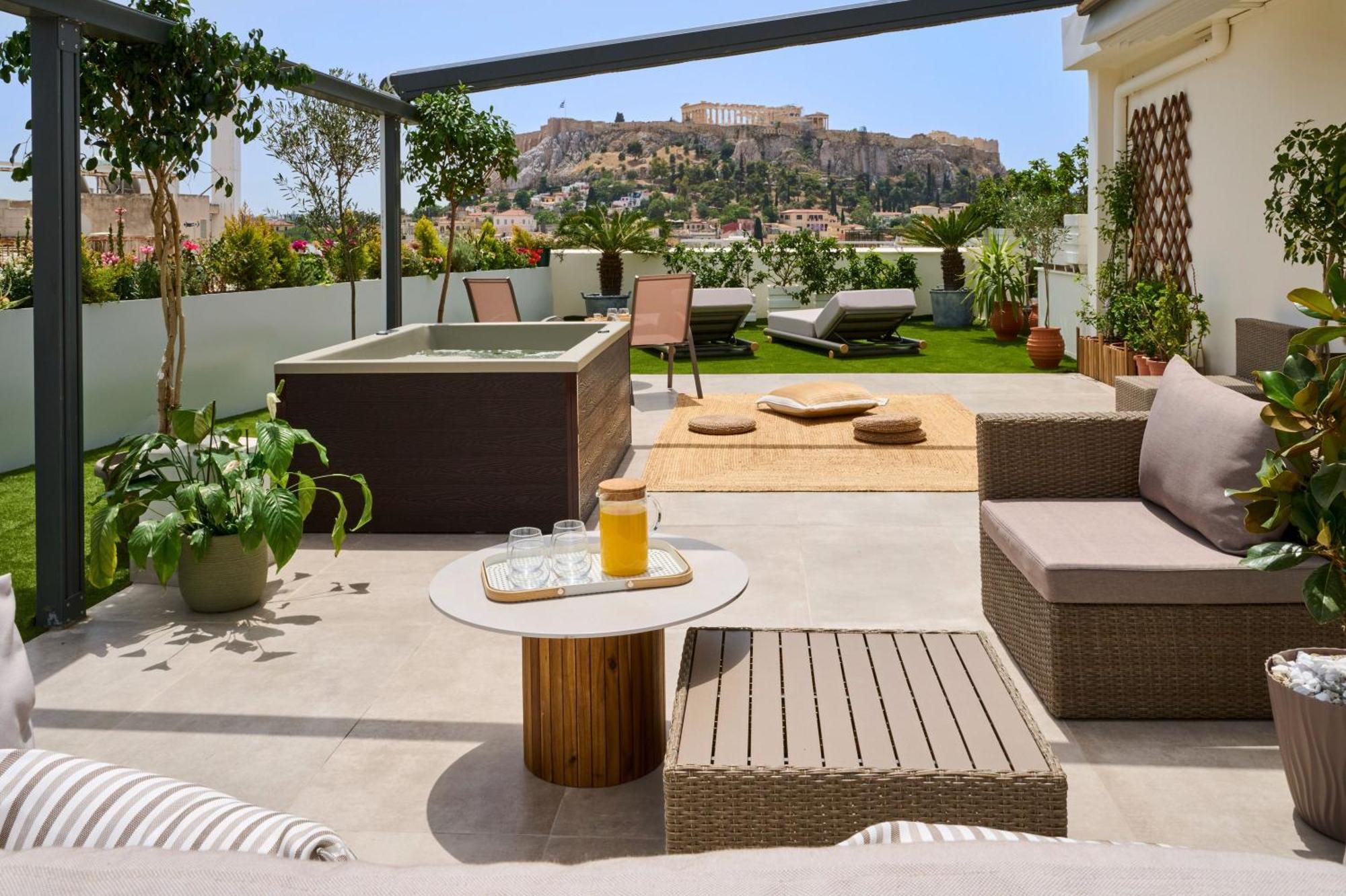 Acropolis Muses - Downtown Luxury Apartments Atene Esterno foto