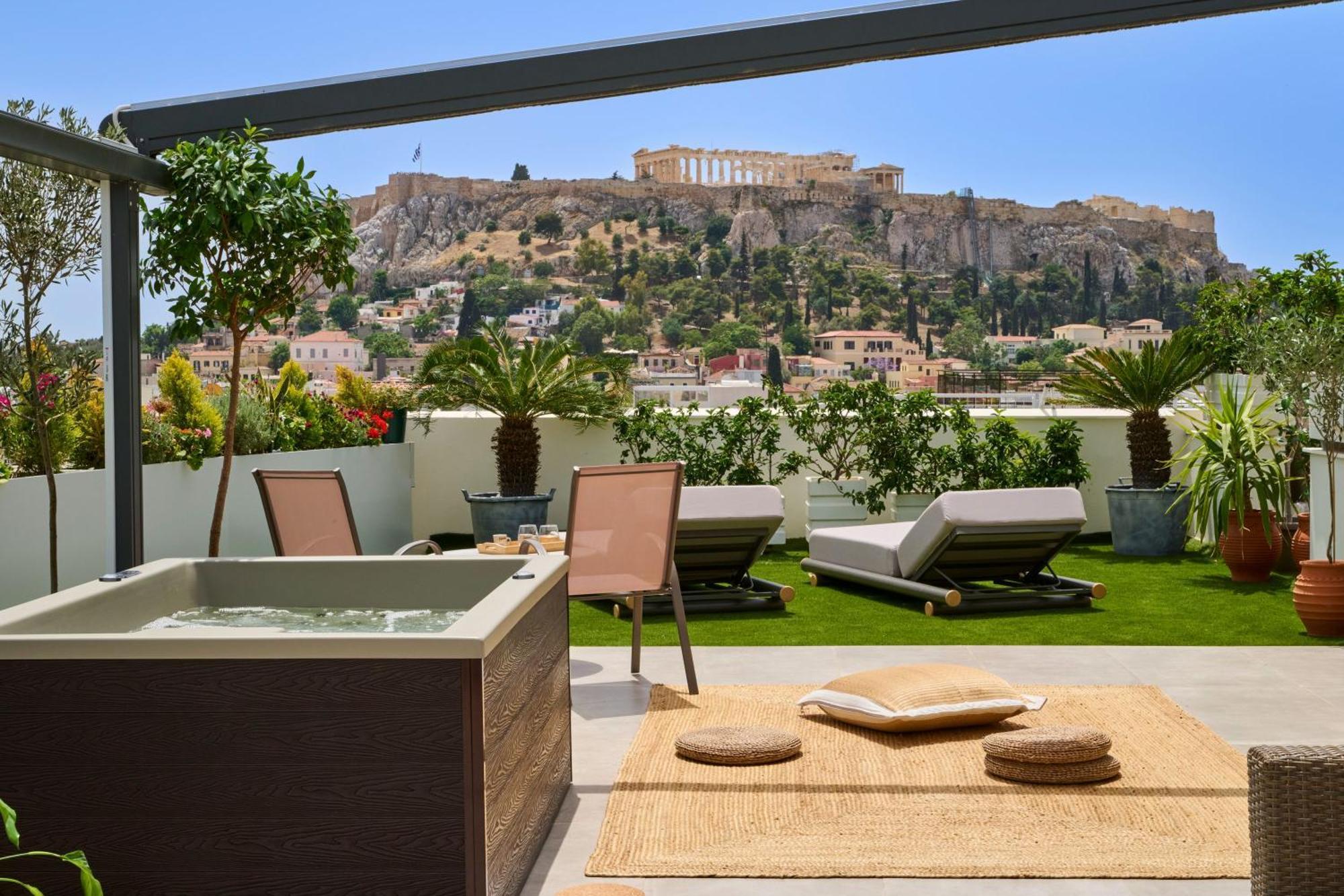 Acropolis Muses - Downtown Luxury Apartments Atene Esterno foto
